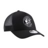 Brooklyn Nets New Era NBA Black Base Trucker Cap