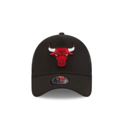 Chicago Bulls New Era NBA Black Base Trucker Cap