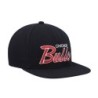 Men's Mitchell & Ness Black Chicago Bulls Hardwood Classics Script 2.0 Snapback Hat