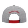 Men's Mitchell & Ness Heathered Gray Chicago Bulls 2.0 Snapback Hat