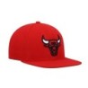 Men's Mitchell & Ness Red Chicago Bulls Ground 2.0 Snapback Hat