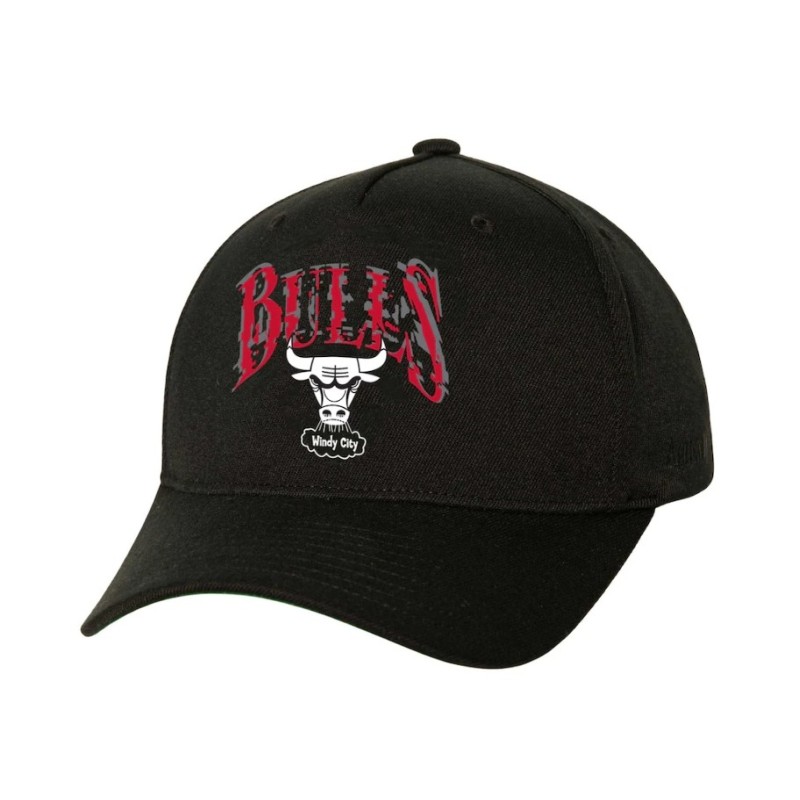 Chicago Bulls NBA Suga Glitch Snapback Cap By Mitchell & Ness