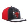 Men's Mitchell & Ness Black/White Chicago Bulls Day One Snapback Hat