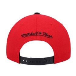 Men's Mitchell & Ness Black/White Chicago Bulls Day One Snapback Hat