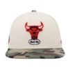 Cream/Camo Chicago Bulls Hardwood Classics 1996 NBA Finals Off White Camo Fitted Hat