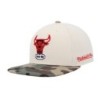 Cream/Camo Chicago Bulls Hardwood Classics 1996 NBA Finals Off White Camo Fitted Hat