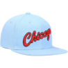 Men's Mitchell & Ness Light Blue Chicago Bulls Hardwood Classics Core Snapback Hat