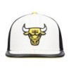 Men's Mitchell & Ness White Chicago Bulls Day One Snapback Hat