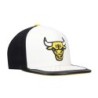 Men's Mitchell & Ness White Chicago Bulls Day One Snapback Hat