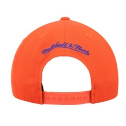 Men's Mitchell & Ness Royal/Orange Chicago Bulls Day One Snapback Hat