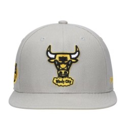 Gray Chicago Bulls Hardwood Classics 1998 NBA Finals Sunny Gray Fitted Hat