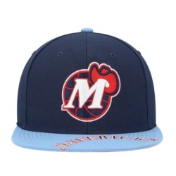 Navy/Light Dallas Mavericks Hardwood Classics Reload 3.0 Snap Back Hat