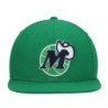 Men's Mitchell & Ness Green Dallas Mavericks Hardwood Classics Team Ground 2.0 Snapback Hat