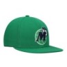 Men's Mitchell & Ness Green Dallas Mavericks Hardwood Classics Team Ground 2.0 Snapback Hat