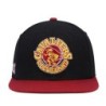 Men's Mitchell & Ness Black/Wine Cleveland Cavaliers Hardwood Classics Snapback Hat