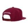 Men's Mitchell & Ness Wine Cleveland Cavaliers Ground 2.0 Snapback Hat