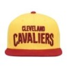 Men's Mitchell & Ness Gold Cleveland Cavaliers Core Basic Snapback Hat