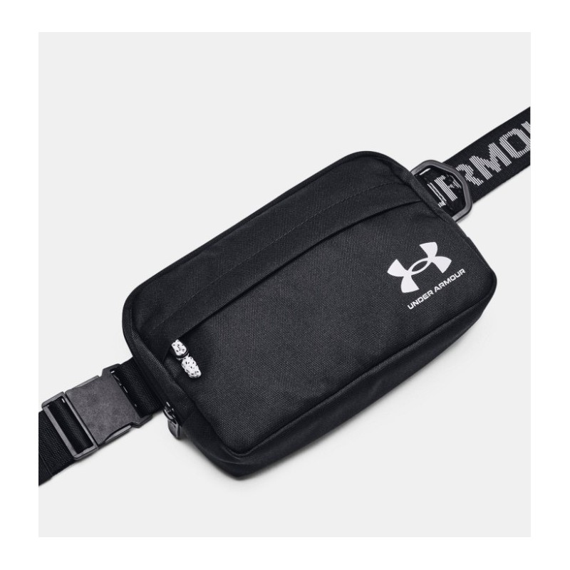 UA Loudon black and white waist bag crossbody bag