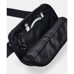 UA Loudon black and white waist bag crossbody bag