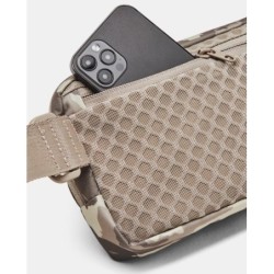 UA Loudon taupe printed crossbody bag