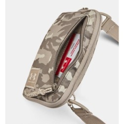 UA Loudon small taupe printed crossbody bag