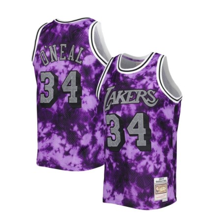 Purple Los Angeles Lakers 1996/97 Galaxy Swingman Jersey