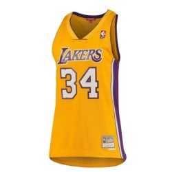 Gold Los Angeles Lakers 1999-00 Hardwood Classics Swingman Jersey