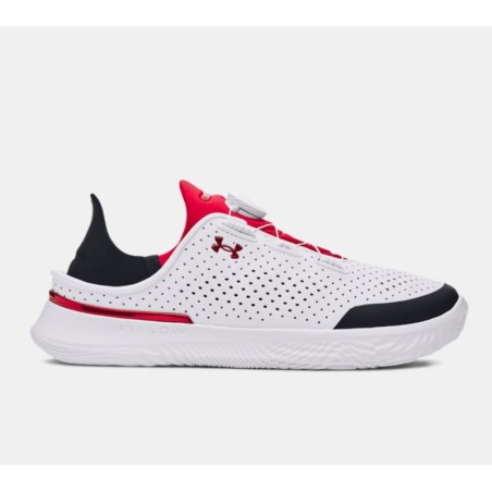 Unisex UA SlipSpeed™ White and Red Training Shoes