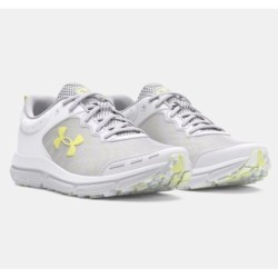 Women's UA Charged Assert 10 White Running Shoes