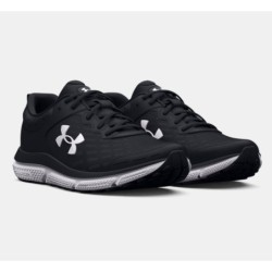 Women's UA Charged Assert 10 Black and White Running Shoes