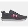 UA Charged Assert 10 Women's Gray Pink Running Shoes