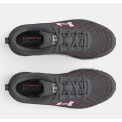 UA Charged Assert 10 Women's Gray Pink Running Shoes