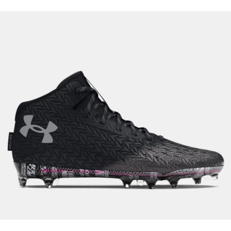 Women's UA Spotlight 4 MC Black Football Boots