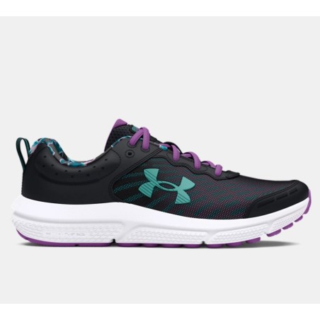 Girls' Grade School UA Assert 10 Printed Running Shoes