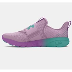 Girls' Grade School UA Flash Fade Running Shoes