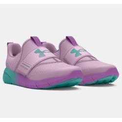 Girls' Grade School UA Flash Fade Running Shoes