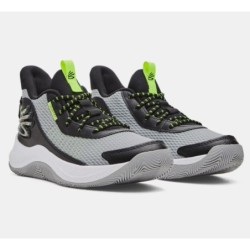 Unisex Curry 3Z7 Black and White Basketball Shoes