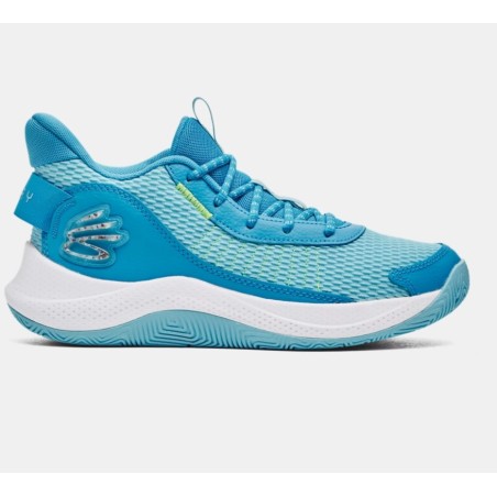 Unisex Curry 3Z7 Sky Blue Basketball Shoes