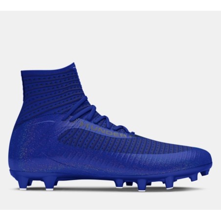 Men's UA Silhouette 2 MC blue knitted football boots