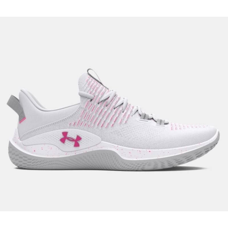 Women's UA Dynamic IntelliKnit White Training Shoes