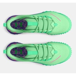 Unisex UA Shadow 2 green turf football boots