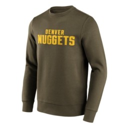 Denver Nuggets NBA Fashion Colour Wordmark Crew Sweatshirt - Big & Tall