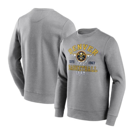 Denver Nuggets Nothing But Net Graphic Crew Sweatshirt