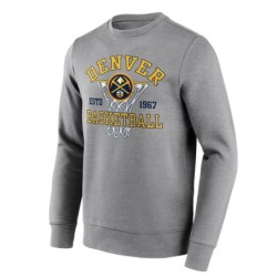 Denver Nuggets Nothing But Net Graphic Crew Sweatshirt