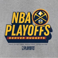 Denver Nuggets NBA Play Off Participant Defensive Stance T-Shirt