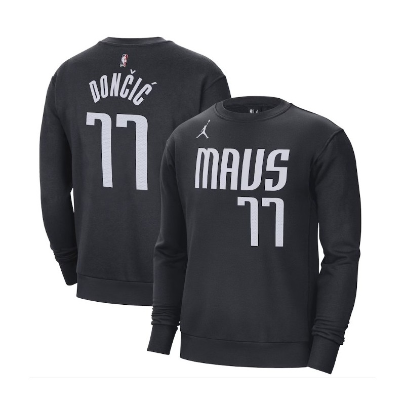 Dallas Mavericks Nike Name & Number Crew Sweatshirt - Luka Doncic - Mens