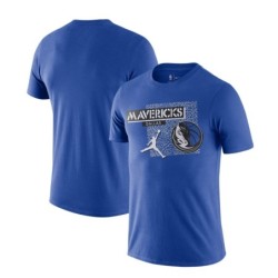 Dallas Mavericks Jordan Elephant Print T-Shirt - Mens