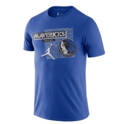 Dallas Mavericks Jordan Elephant Print T-Shirt - Mens