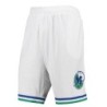 Men's Mitchell & Ness White Dallas Mavericks 1998-99 Hardwood Classics Swingman Shorts