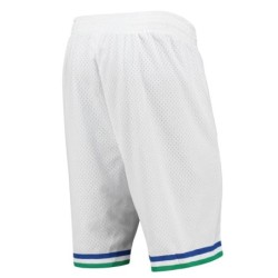 Men's Mitchell & Ness White Dallas Mavericks 1998-99 Hardwood Classics Swingman Shorts